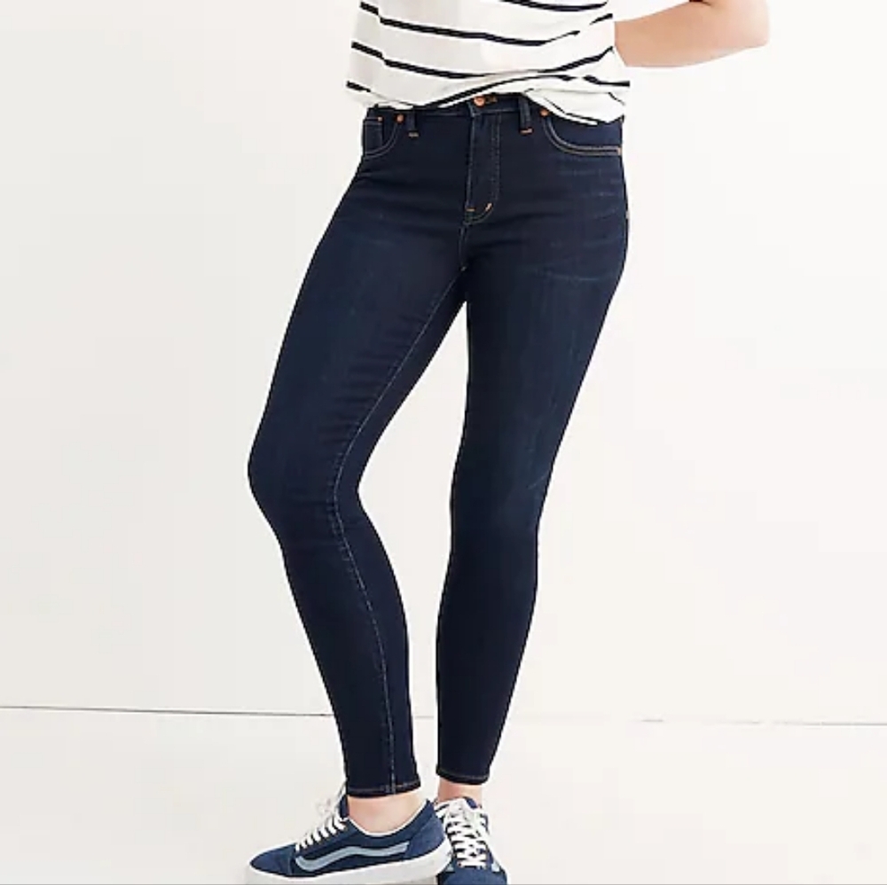 Madewell Denim 9" Mid-Rise Women's Skinny Jeans | Size 28